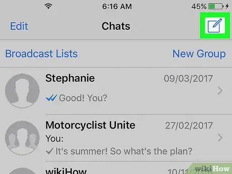 Image titled Transfer Files on WhatsApp on iPhone or iPad Step 3