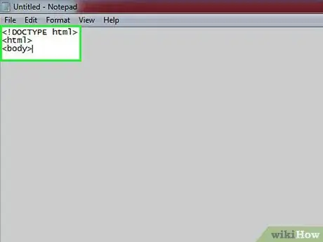 Image titled Write an HTML Page Step 5
