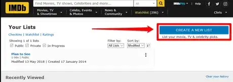 Image titled Create a Custom List on IMDb Method 2 Step 3.png