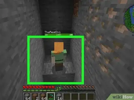 Image titled Get Yourself Out of a Hole in Minecraft Step 7