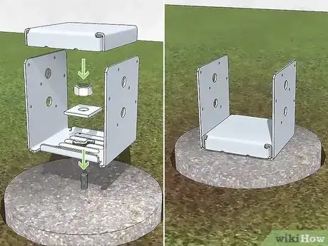 Image titled Build an Elevated Deck Step 13