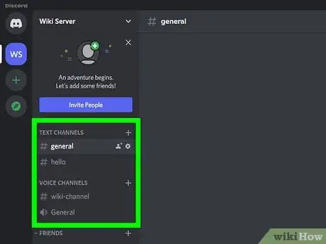 Image titled Invite People to a Discord Channel on a PC or Mac Step 1
