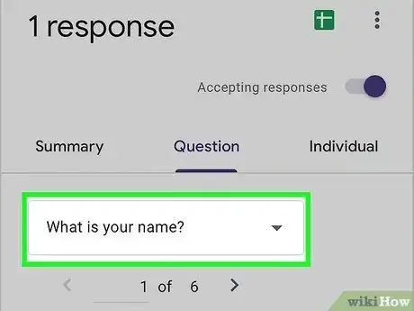 Image titled View Google Form Responses on iPhone or iPad Step 9