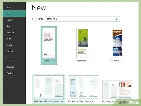 Image titled Create Brochures Using Microsoft Publisher Step 1