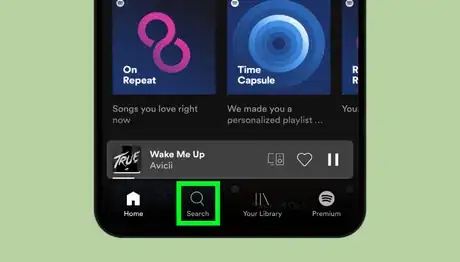 Image titled Spotify search icon.png