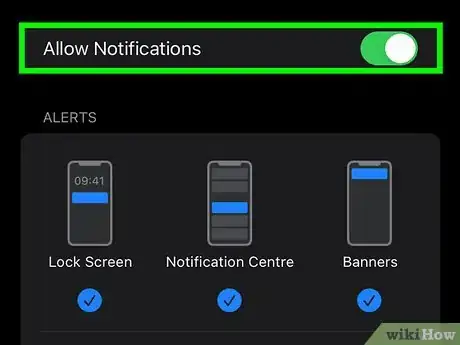 Image titled Enable Push Notifications on iOS Step 5