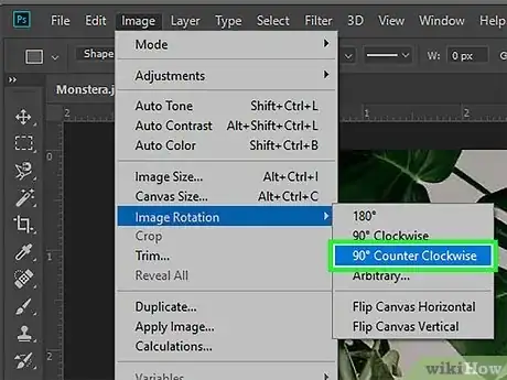Image titled Rotate Objects in Photoshop Step 3