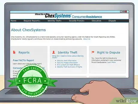 Image titled See if You Are on ChexSystems List Step 16