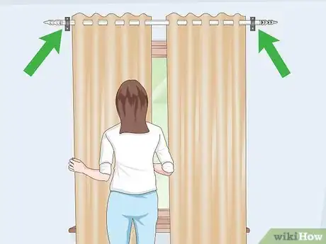 Image titled Hang Eyelet Curtains Step 18