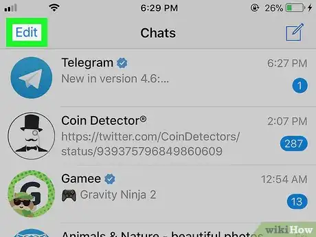 Image titled Delete Messages on Telegram on iPhone or iPad Step 11