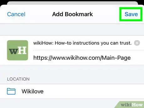 Image titled Bookmark on an iPad Step 23