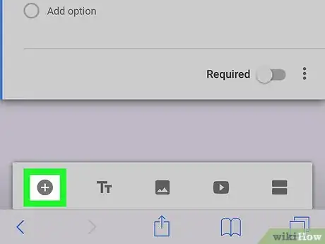 Image titled Create a Google Form on iPhone or iPad Step 8