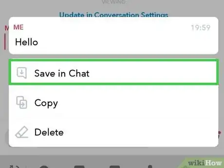Image titled Save Snapchat Conversations Step 3