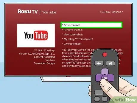 Image titled Get YouTube on Roku Step 6