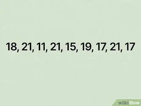 Image titled Find the Mode of a Set of Numbers Step 1