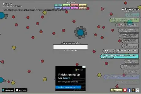 Image titled Diep.io main screen