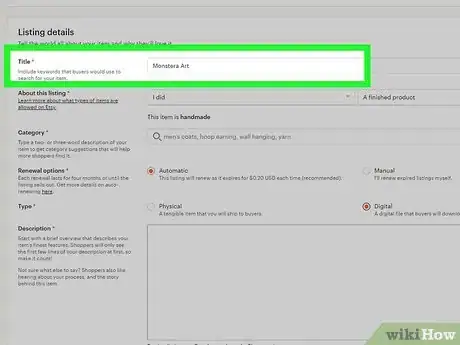 Image titled List an Item in Your Etsy Shop Step 9