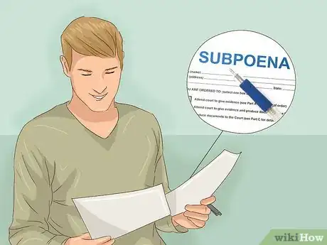 Image titled Subpoena a Witness Step 1