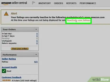 Image titled Reactivate Your Inactive Amazon Seller Account Step 2