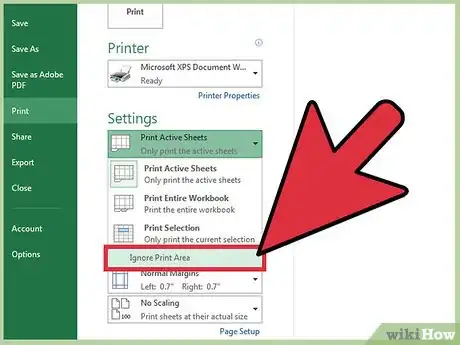 Image titled Print Part of an Excel Spreadsheet Step 17