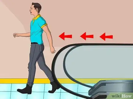 Image titled Get On and Off an Escalator Step 10