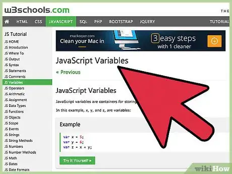 Image titled Declare a Variable in Javascript Step 6