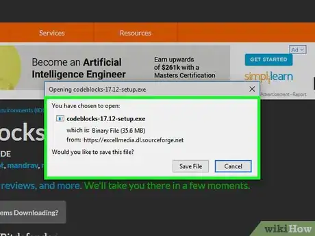 Image titled Download, Install, and Use Code__Blocks Step 2