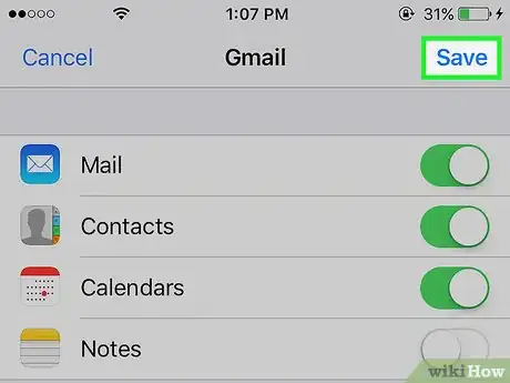 Image titled Set Up Gmail on an iPhone Step 11