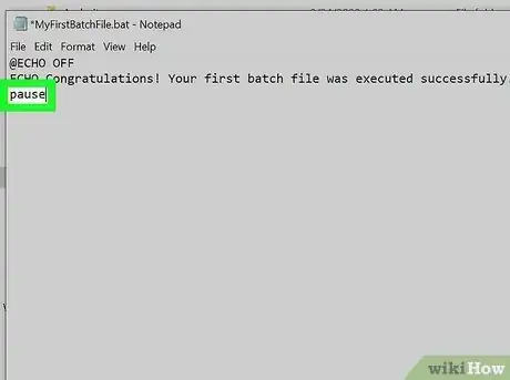 Image titled Delay a Batch File Step 2