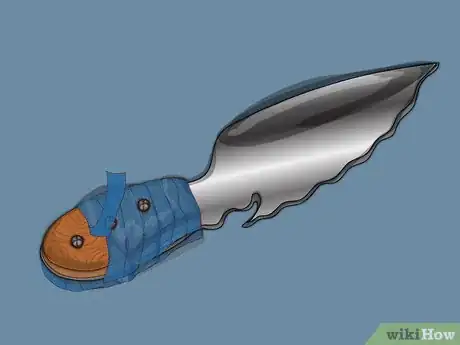 Image titled Make a Guthook Knife from an Old Saw Blade Step 12