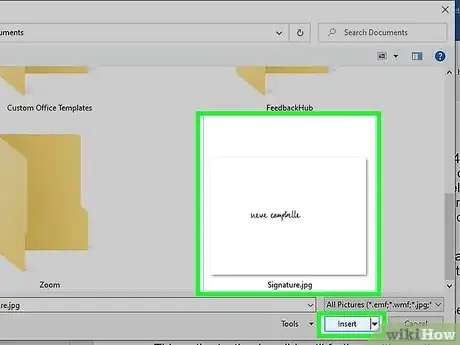 Image titled Add a Digital Signature in an MS Word Document Step 28