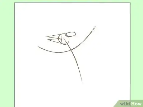 Image titled Draw a Pterodactyl Step 2