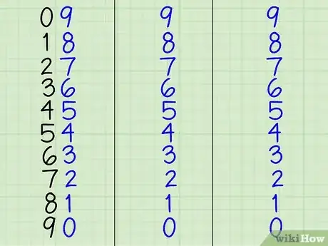 Image titled Learn the 9's on the Multiplication Table Step 3