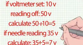 Use a Voltmeter