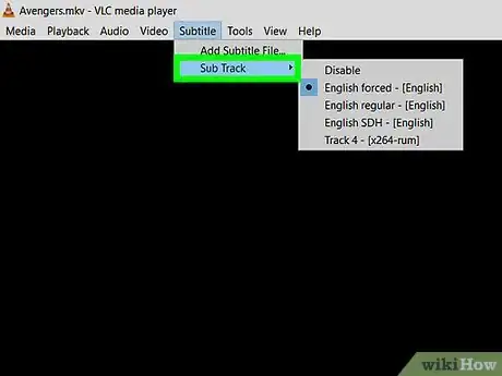 Image titled Add Subtitles to a Movie_Video on VLC Step 12