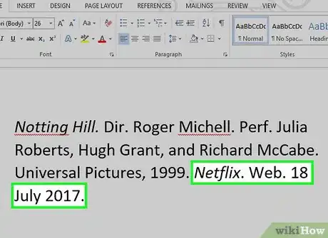 Image titled Cite a Movie Using MLA Style Step 8