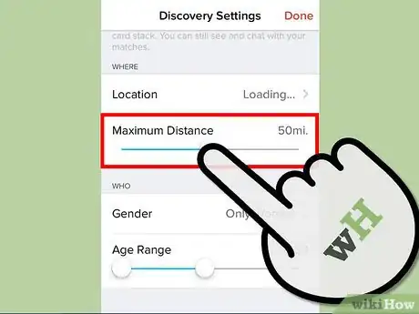 Image titled Change Your Preferences on Tinder Step 6