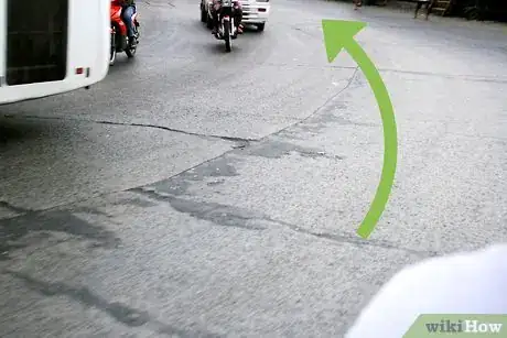 Image titled Turn Safely on a Motorcycle Step 1