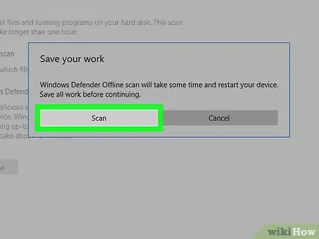 Image titled Perform an Offline Scan with Windows 10 Defender Step 10