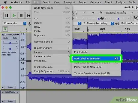 Image titled Add Track Markers in Audacity Step 3