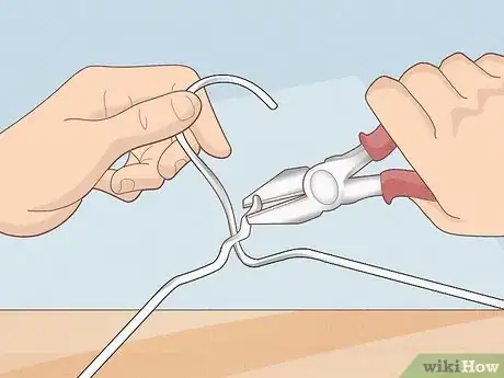 Image titled Make a TV Antenna with a Coat Hanger Step 2