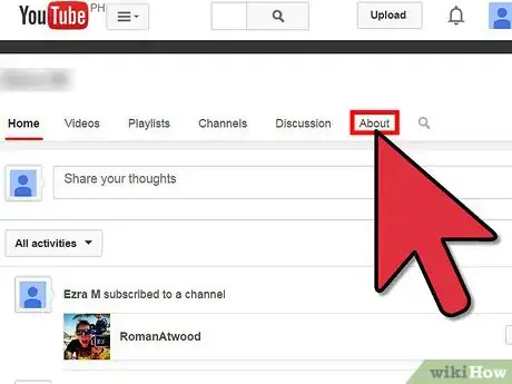 Image titled Add a Description on Your YouTube Channel Step 5
