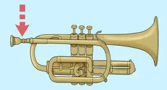 Blow into a Trumpet