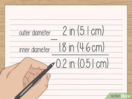 Image titled Find Wall Thickness of a Pipe Step 3