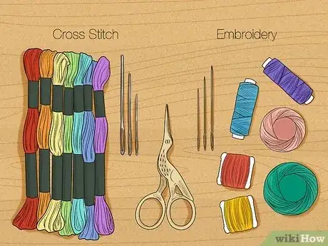 Image titled Cross Stitch vs Embroidery Step 13