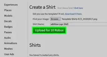 Create a Shirt in Roblox