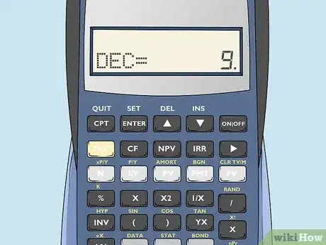 Image titled Set Decimal Places on a TI BA II Plus Calculator Step 8