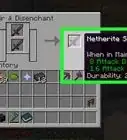 Repair Netherite Tools