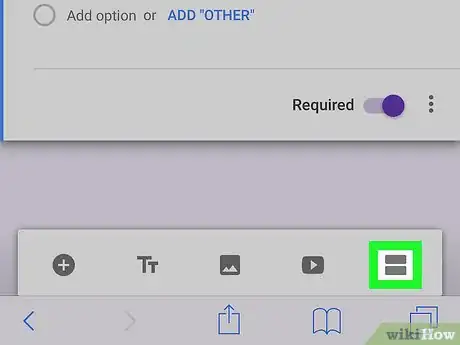 Image titled Create a Google Form on iPhone or iPad Step 12