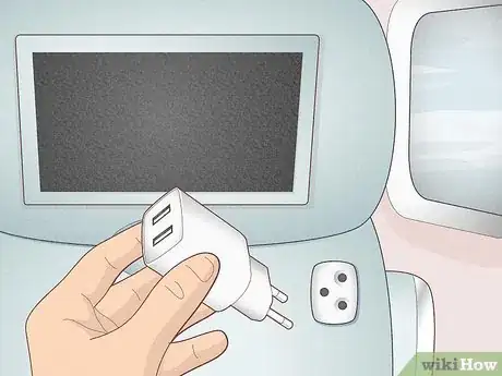 Image titled Charge a Device on an Airplane Step 2